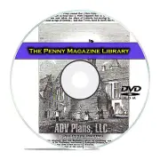 The American Penny Magazine, 884 Vintage Issues, Useful Knowledge, DVD E95