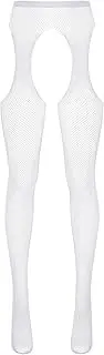 [GRRKDFQ] Women's Lingerie Sets Hollow Out Crotchless Pantyhose