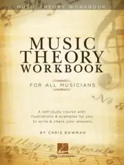 Music Theory Workbook for All Musicians Learn Scales Chords Lessons Book