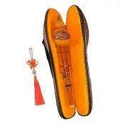 Flute Instrument Cucurbit Flute with Storage Case Ethnic