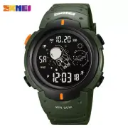 SKMEI Men Sport Watches Fashion Dial Stopwatch Students Boys Digital Wristwatch