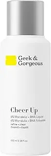 Geek & Gorgeous Cheer Up 6% Mandelic + BHA Liquid