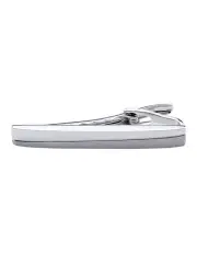 [Ferrari Formalwear] Boxed Tie Bar in Silver