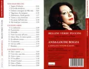 ANDA-LOUISE BOGZA / LADISLAVA VONDRÁCKOVÁ BELLINI, VERDI, PUCCINI: SONGS FOR VOI