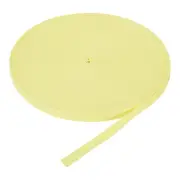 5/8"(1.5cm) 50 Yards Cotton Twill Tape Ribbon Bias Binding Tape Light Yellow