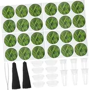 CAXUSD Nursery Net Cups Hydroponic Plant Baskets 121pc Mesh Cups for Vegetable Growing
