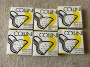 Vintage NOS Set Of 6 Collini Silverplate Lemon/Lime Wedge Squeezers
