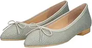 Bridget Birkin(ブリジットバーキン) 551527 Women's Ballet Shoes, Pointed Ribbon Ballet Shoes