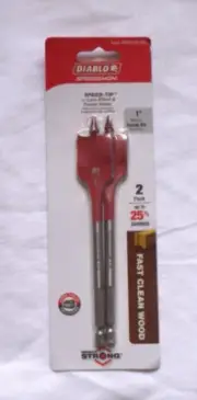 Diablo DSP2130-P2 1 Inch. x 6 Inch. SPEEDemon Spade Bit 2 pack