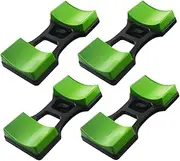 GANAZONO 4Pcs Dumbbell Rack for Home Gym Compact Weight Storage Stand with Stability for Dumbbells Easy to Assemble Fitness Equipment Space Saving Organizer for Various Dumbbell Weights