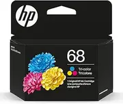 HP 68 Tri-Color Ink Cartridge | Works Envy 6100e, 6500e Series | Eligible for Instant Ink | 7FP20T