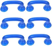 COMPUKAS 6pcs Auditory Feedback Sound Phones for Boys and Girls Interactive Reading Aid for Fluency and Pronunciation Realistic Conversation Toy for Classroom and Home Learning Blue
