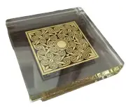 COASTER NEW GLENMORANGIE SCOTCH WHISKY PAPERWEIGHT WHISKEY CELTIC 6 Pk In Box