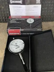 SIDCHROME 26110 Precision Metric Dial indicator 0-10mm with 8mm Shank diameter