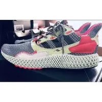 在飛比找Yahoo!奇摩拍賣優惠-adidas Originals 4D ZX 4000 灰紅