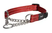 Rogz Control Obedience Non-Slip Dog Collar Red Medium