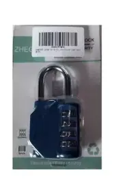 Blue Combination Lock For Lockers, Fences ZHEGE NIP