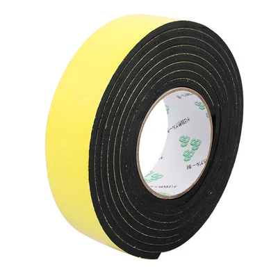 40mm x 5mm Single Sided Self Adhesive Shockproof Sponge Foam Tape 3 Meters