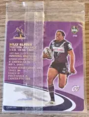 NRL Samboy The Footy Frames Tazo ~ Billy Slater ~ Melbourne Storm ~ A 27/64