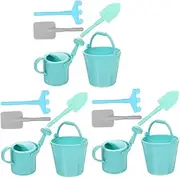 FOYTOKI 3 Sets Watering Can Adorable Gardening Tool for Realistic Simulation Planter Rake Model for Indoor Plants Micro Landscapes