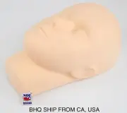 Practice Mannequin Manikin Head Eyelashes Makeup Massage Practice