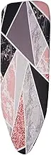 AFXGUSD Marbling Ironing Board Cover Protective 140x50cm W/Elastic, A
