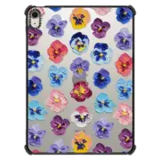 iPad Air 11-inch (M2/M3) iPad Impact Case Summer Pansy Flowers