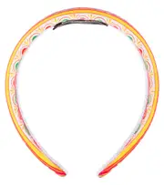 [Dolce & Gabbana Kids] Dolce & Gabbana Kids Carretto cotton headband One Size multicoloured