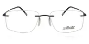 Silhouette Purist 5561 4540 Men's Glasses Blue Size 54 - Private Health Rebate - Blue Light Block Available