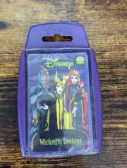 Disney Wickedly Devious Top Trumps Card Game- New sealed. Free shipping