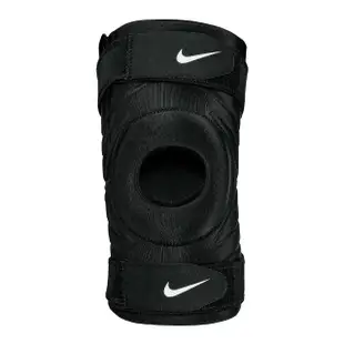 【NIKE 耐吉】護膝套 PRO 開口調節式 黑 N1000672010