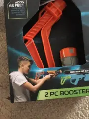 Lazer Conquest Design Your Own Blaster 2 Pc Booster Kit Sharper Image New in box