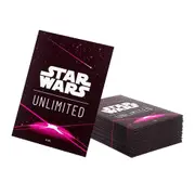 Gamegenic Star Wars Unlimited Art Sleeves - Card Back Magenta