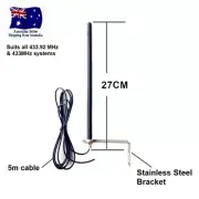 433.92mhz Antenna suits Automatic Gate LEB ASA Rolly 4 2 433 Trk4 Remasa CTR50
