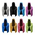 Quick Drying Bath Towel Absorbent Sports Cloak Quick Drying Bathing Towel Cape