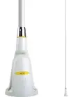 GME Am/Fm 1800 mm Ant, Detachable Whip, Single Swivel Base, With Cable (AE346B)