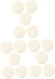 [LOORGVEL] 15pcs Facial Loofah Scrub Pads Deep Cleansing Exfoliating Face Wash Pads Lightweight and Compact for Travel for Blackhead Removal and Skin Exfoliation