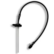 Hardside Hydration Swig Rig Insulated Wide Mouth Bottle Cap and Hose - Black