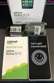 Cricket Wireless Nokia 3.1 C - 32GB - Snow White