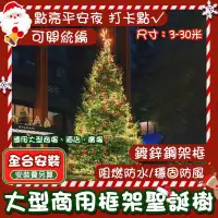 在飛比找蝦皮購物優惠-草屯出貨🔥聖誕樹 大型聖誕樹 聖誕樹套餐 家用 加密樹枝 多