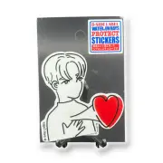Beating Heart Sticker Boy Quirky Fun Love Decal B-Side Label Japan
