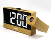 Digital Alarm Clock Projection Radio Desk LED Digital Alarm Clock