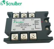 Scnulber three-phase solid state relay TSR-60AA 60A 480V AC control AC