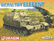 Dragon #7253 1/72 Sd. Kfz. 184 Elefant -Armor pro