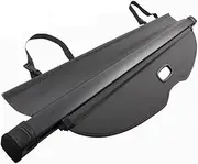 Trunk Cargo Cover Compatible With Mazda 5 M5 2007-2021 Security Shield Rear Luggage Curtain Retractable Partition Privacy Accessories(Black)