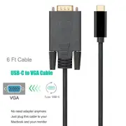 High Efficiency Type C to VGA Male Cable f Samsung Galaxy Note 20 Ultra 5G N986U