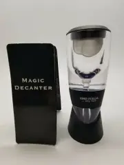 Wine Magic Decanter Aerator Set with Stand & Carry Pouch use Anytime Anywhere