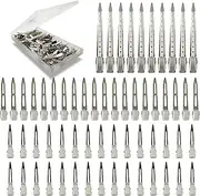 Styling Hair Clips, Silver Metal Duck Billed Hair Clips for Women Styling Sectioning, Duckbill Long Hair Clips, Pin Curl Clips for Hair, Alligator Roller Clip with Case