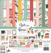 YEAR IN REVIEW Scrapbook Collection Kit Paper Stickers ECHO PARK Everyday Life