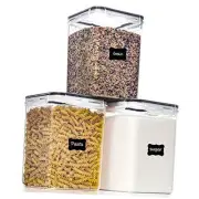 Large Food Storage Containers with Lids Airtight 5.2L /176Oz, for Flour,